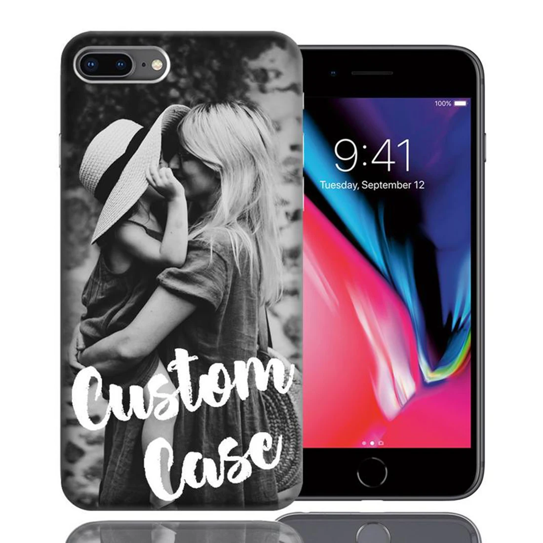

Custom Design Your Own Personalized Image cases Phone Black Sotf TPU Cover Case for Apple iPhone 6 6S 7 8 Plus 5s 5 X XR XS MAX