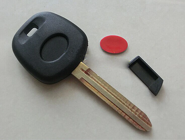 Пустой ключ транспондера оболочки чехол для Toyota Corolla рейз(можно установить 4D67 чип) брелок ключ крышка 10 шт./лот