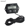 Kebidumei High Quality Digital Engine Tach Tachometer toerenteller Hour Meter Inductive for Motorcycle Motor ► Photo 1/6