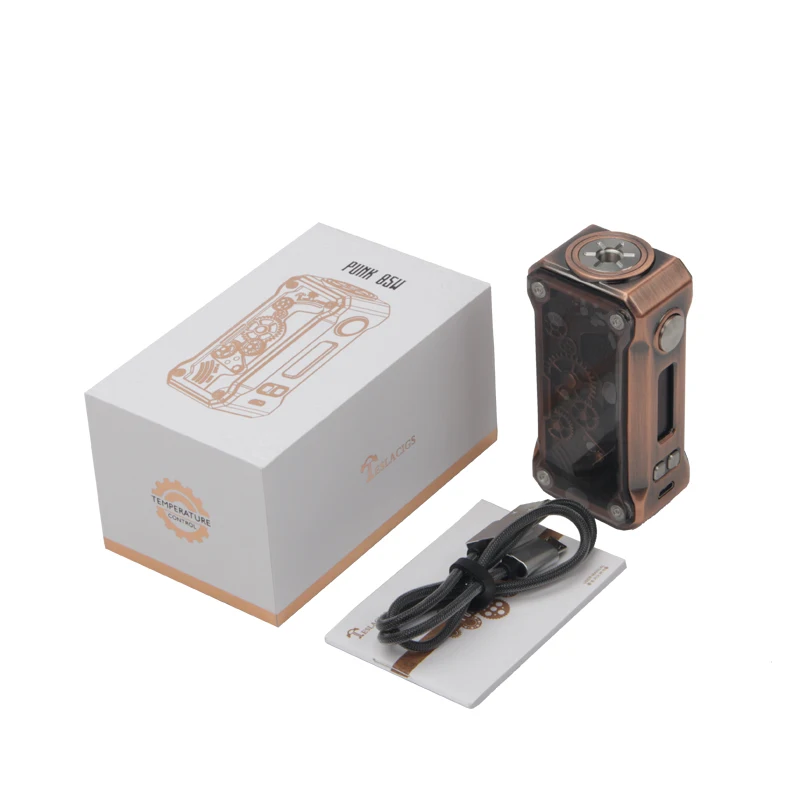 

Original TeslaCIGS Punk 85W Box Mod Vape Teslacigs TC VW Punk Mod Electronic Cigarette mod