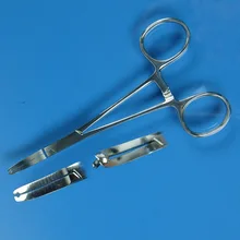 1 шт. Нержавеющая сталь Тонкий дермальный якорь КЕЛЛИ щипцы(изогнутый стиль) пирсинг инструменты инструмент для пирсинга тела