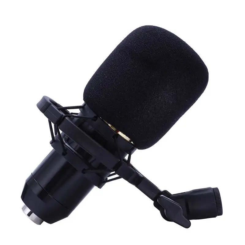 BM 800 караоке конденсатор микрофон с амортизатором конденсаторный микрофон комплект для радио звукозаписи KTV пение(черный