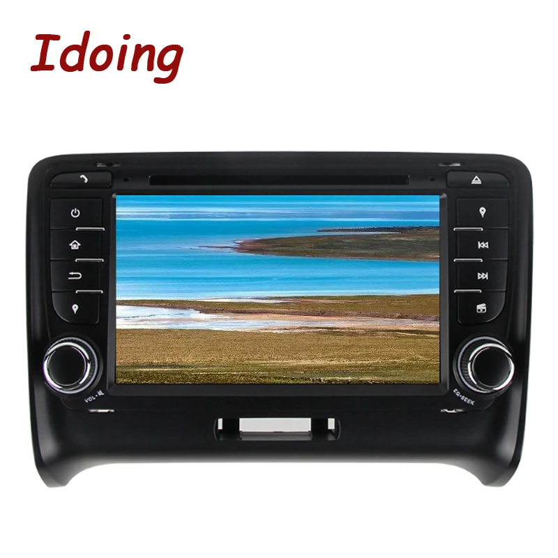 Clearance Idoing 2 Din Car Radio GPS Android9.0 4G RAM 32G ROM 8Core For Audi TT Double Din Car DVD Player Multimedia WiFi 3G TV Fast Boot 2