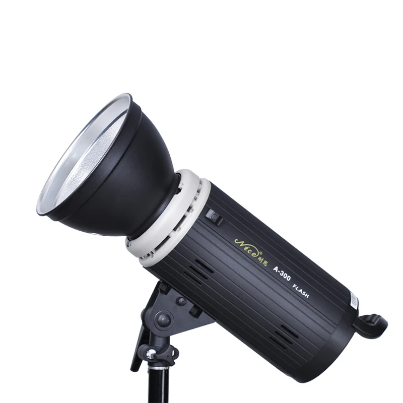 NiceFoto a 300w профессиональный студийный свет вспышка освещение для фотосъемки