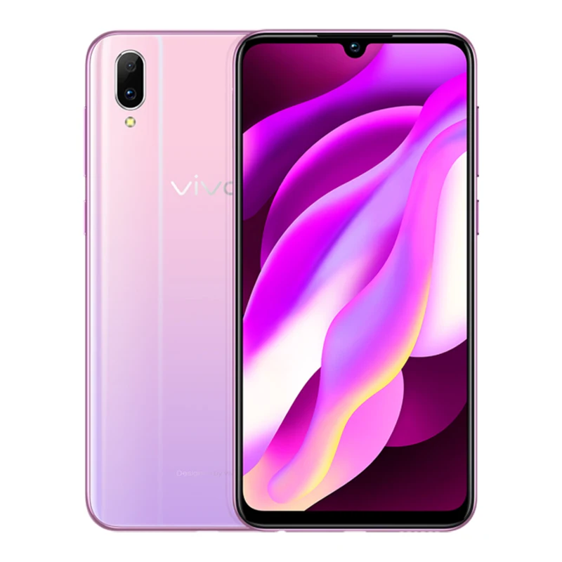 VIVO Y97, 4 Гб ОЗУ, 128 Гб ПЗУ, Helio P60, четыре ядра, 6,3 дюймов, полный экран, 16,0 Мп+ 2,0 МП, двойная тыловая камера, отпечаток пальца, мобильный телефон - Цвет: 4GB 128GB Pink