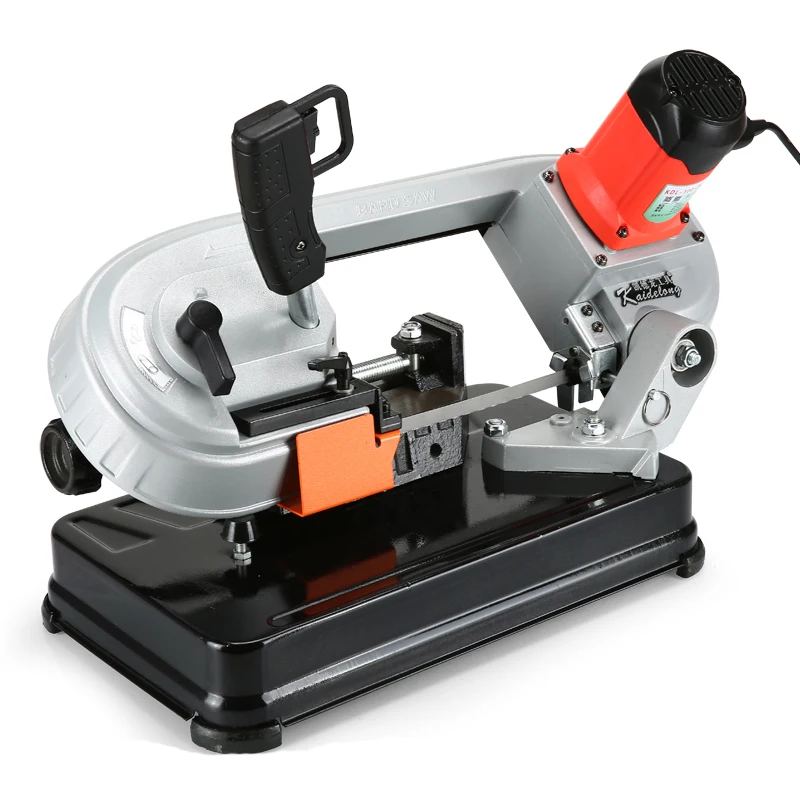 Electric Band Saw Machine Portable Small Woodworking Metal Wood Processing Hand Saw Carpentry Powerful Cutting Machine DLY-100 Electric Band Saw Machine Portable Small Woodworking Metal Wood Processing Hand Saw Carpentry Powerful Cutting Machine DLY-100