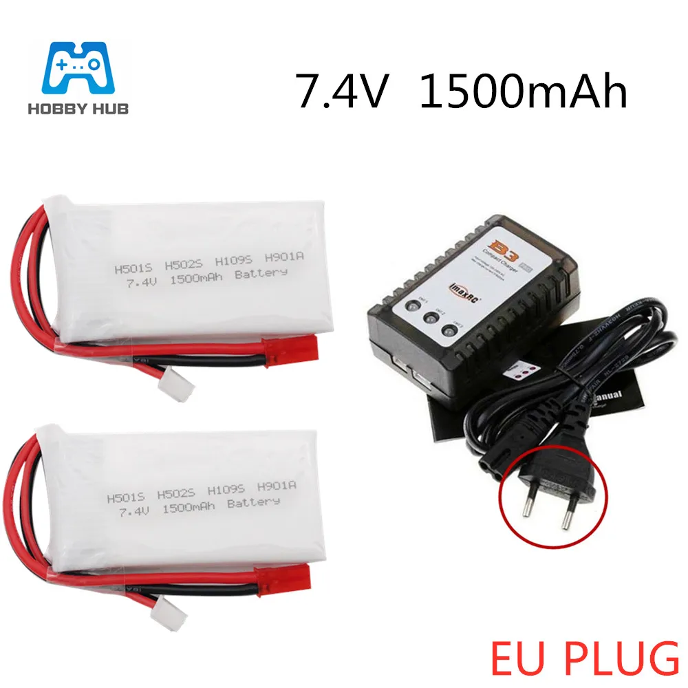 Для H501 7 4 v 1500 mAh 2S Lipo BettaryS H502S H109S H901A передатчик RC батарея li ion пульт дистанционного
