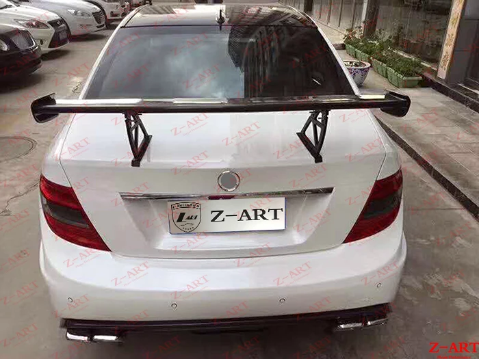 Задний спойлер для Mercedes benz W204 Sedan купе задний из углеродного волокна стандартного