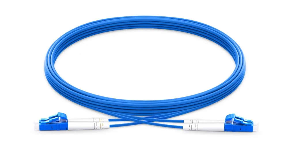 

1m 2m 3m 5m LC UPC to LC UPC Duplex Single Mode Armored PVC (OFNR) Patch Cable