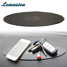 Авто-Стайлинг 1X приборной панели автомобиля силиконовый овальный проданы нащего завода для Kia rio Ceed Sportage Volvo xc90 v70 s80 Ssangyong kyron автомобильные аксессуары