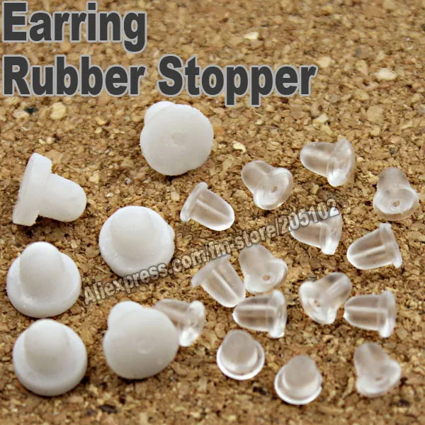 Rubber earring back stopper for stud hook earrings back stoppers ,DIY