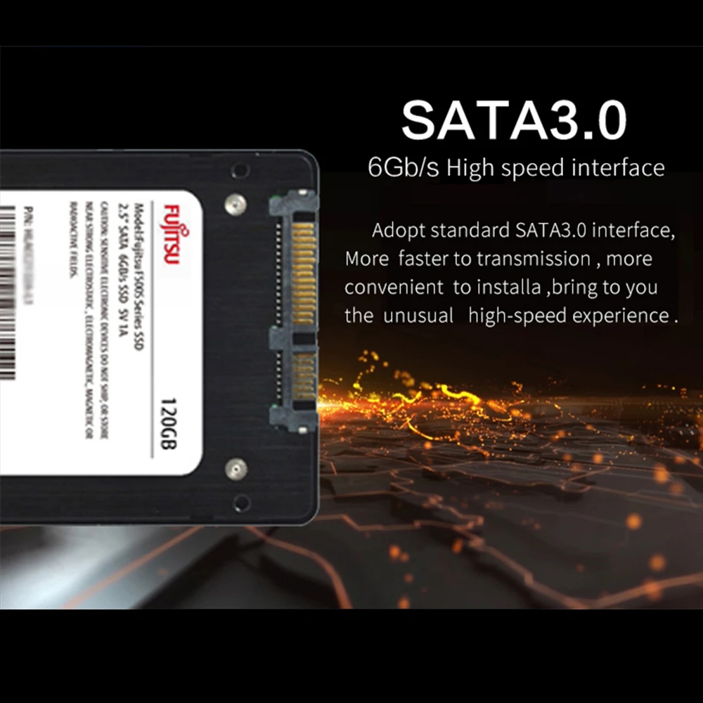 FUJITSU 2," ssd 1 ТБ 1024G ssd sata iii 3D NAND Flash SMI/Phison/Realtek TLC ssd жесткий диск 1 ТБ твердотельные накопители для ПК ноутбука