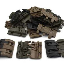 32 unids 1 пакет Тактические страйкбол панели Пикатинни поручень крышка охота