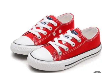 

Kids Shoes for Girl Children Canvas Shoes Boys Sneakers 2019 Spring Autumn Girls Shoes White Short Solid Fashion Children Shoes