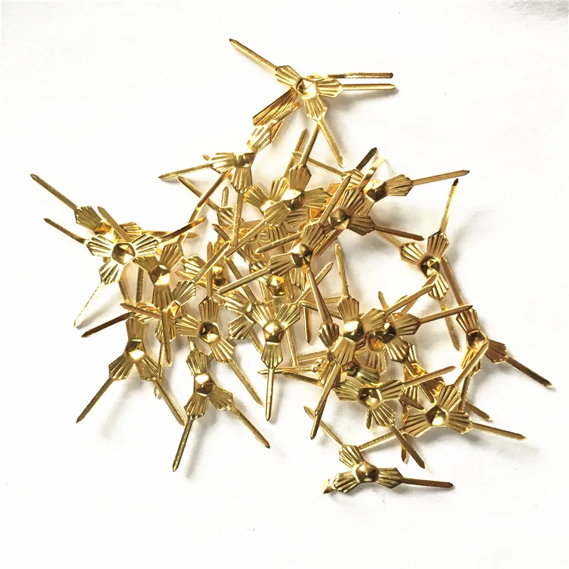 

33mm 3 Legs Metal Butterfly Buckle Crystal Chandelier Pendants Connectors Strand Garland DIY Connectors Lamp Parts Connectors