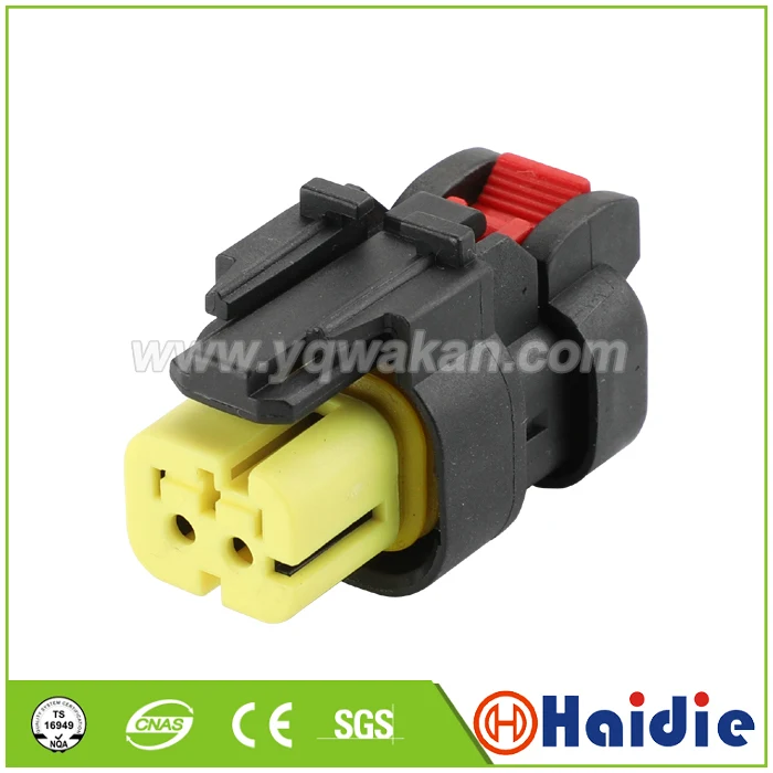 

Free shipping 2sets 2pin Carter excavator camshaft sensor plug Car connector 776522-3