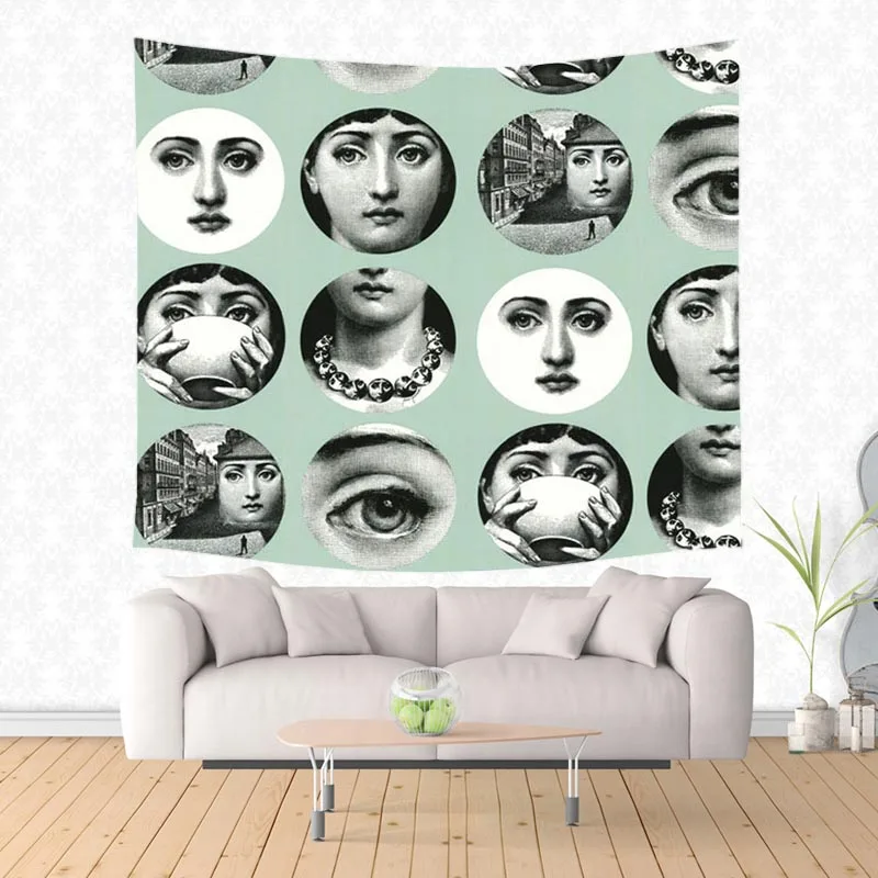 Rosenthal Piero fornasetti рабочий Настенный Гобелен Коврик для йоги модное покрывало коврик для пикника скатерть персонализированное пляжное полотенце