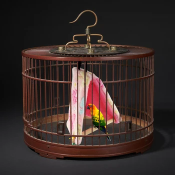 

Pet Birds Parrot Plush Hammock Cage Happy Hut Tent Bed Hanging Cave Swing Toys