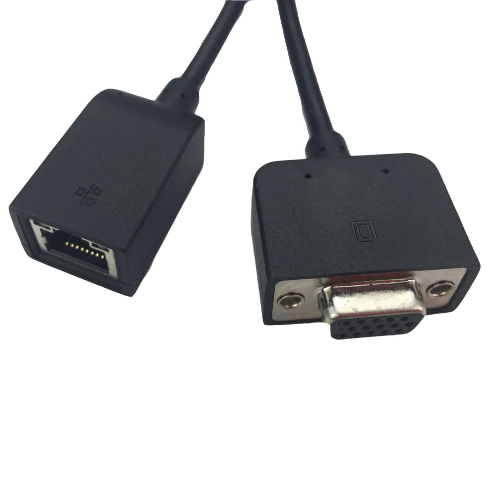 Adaptador para cable Acer VGA/LAN HDMI, RJ-45/VGA, Negro 