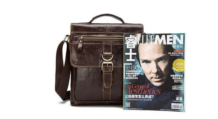 Messenger Bags Casual Ombro Bolsas de Grife Homem de Negócios