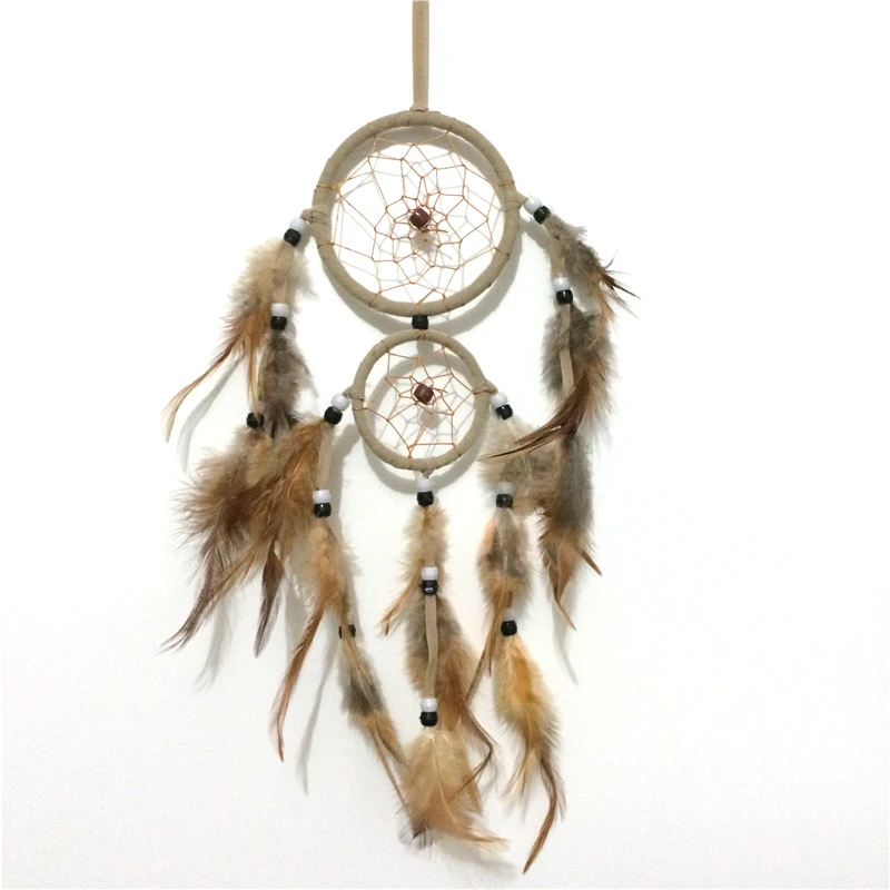 Native American Decoration Beige Dream Catcher American Indian