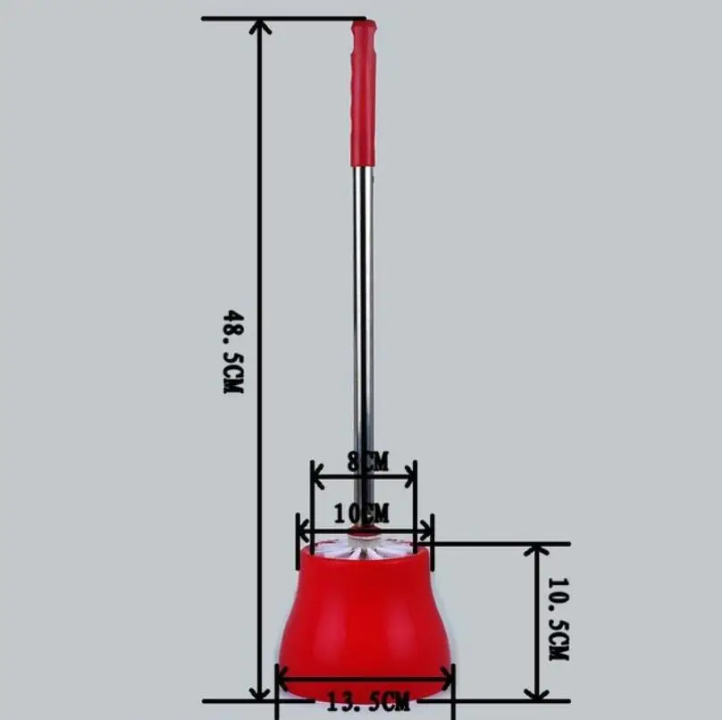 Стиль, туалетная щетка с набором для хранения, щетка для чистки ванной комнаты, креативная 4 цвета, нержавеющая длинная ручка, гигиеническая щетка
