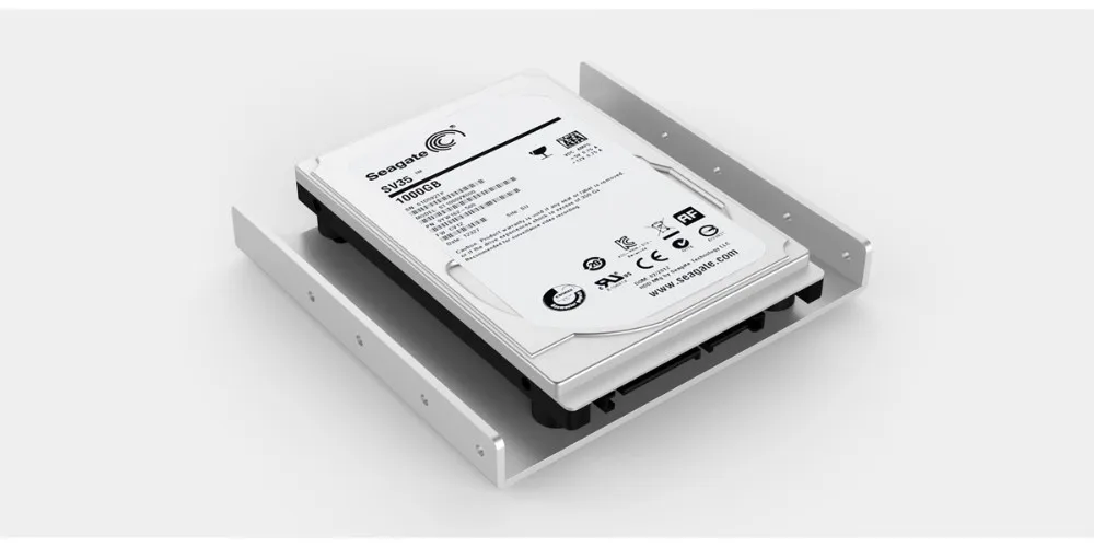 ORICO HDD/SSD Монтажный кронштейн для жесткого диска 2,5 дюймов Вращающийся 3,5 дюймов стойка для жесткого диска Алюминиевый жесткий диск Caddy