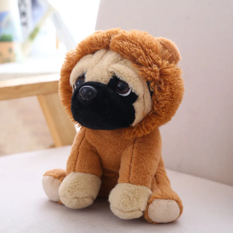 brown Милый шар пей плюшевые мягкие игрушки Творческий Косплей Кукла Прекрасный щенок плюшевые игрушки 20 см - Цвет: brown