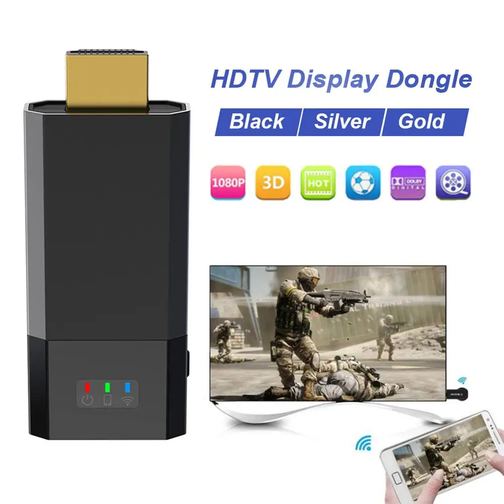 

WeCast TV Dongle Android IOS Dual Core For Netflix Youtube By Screen C8 Miracast HDTV Display Support Projector HDMI SSD