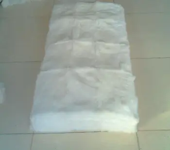 

Factory direct sale rabbit fur blanket