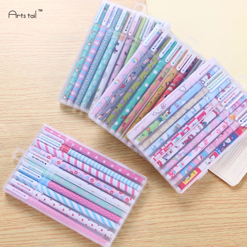 

10 Colors Liquid Ink Mixed Color Normal Fineliner Pens Super Fine Marker Pen Water Based Arts Painting Pencils Children Gifts