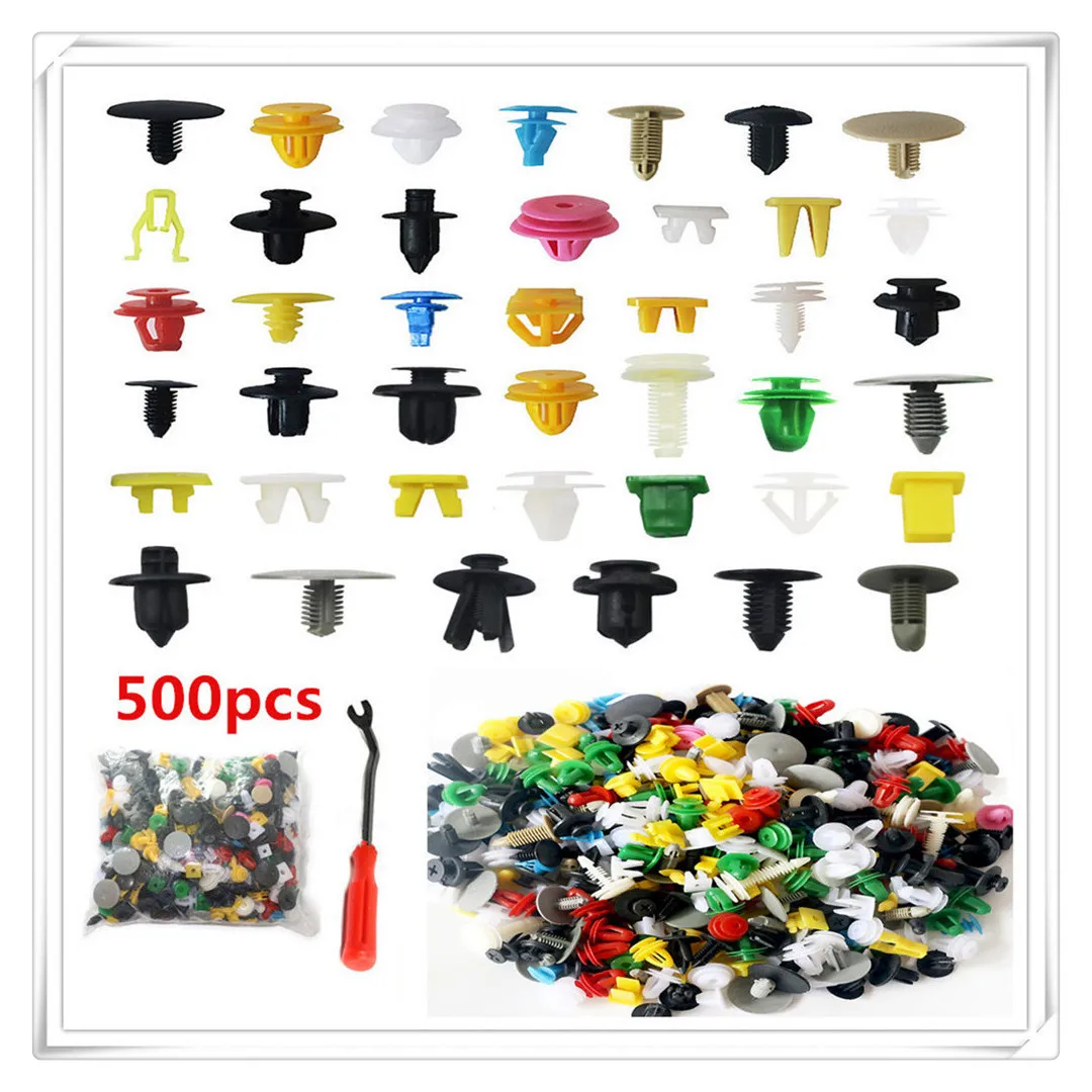 

car Fastener Door Trim clip Panel Auto Bumper Clips bolt screw for Volvo ReCharge Heico Caresto T6 Toyota Infiniti