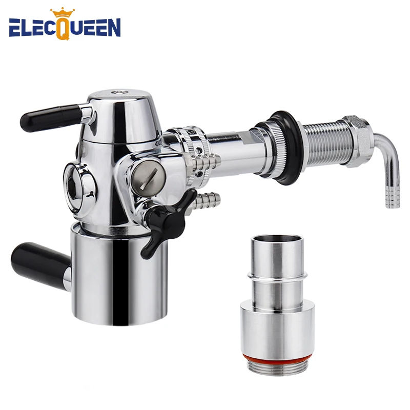 

Growler Filler Station beer tap defoaming Defoamers for Bottling Home Brewing Beer Keg De-Foaming Device with long axis part