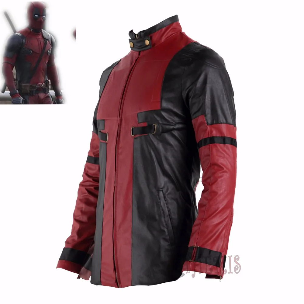 

Deadpool cosplay Wade Winston Wilson cosplay costume Hero man kids jacket Halloween coat Any Size outfit