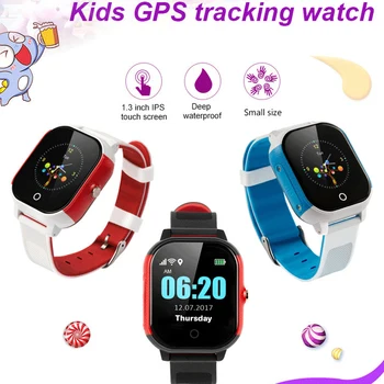 

Kids GPS Tracking Smart Baby Watch IP67 Waterproof Children SIM Card Touch Screen Smart Wristwatch WIFI SOS Tracker Kids gifts