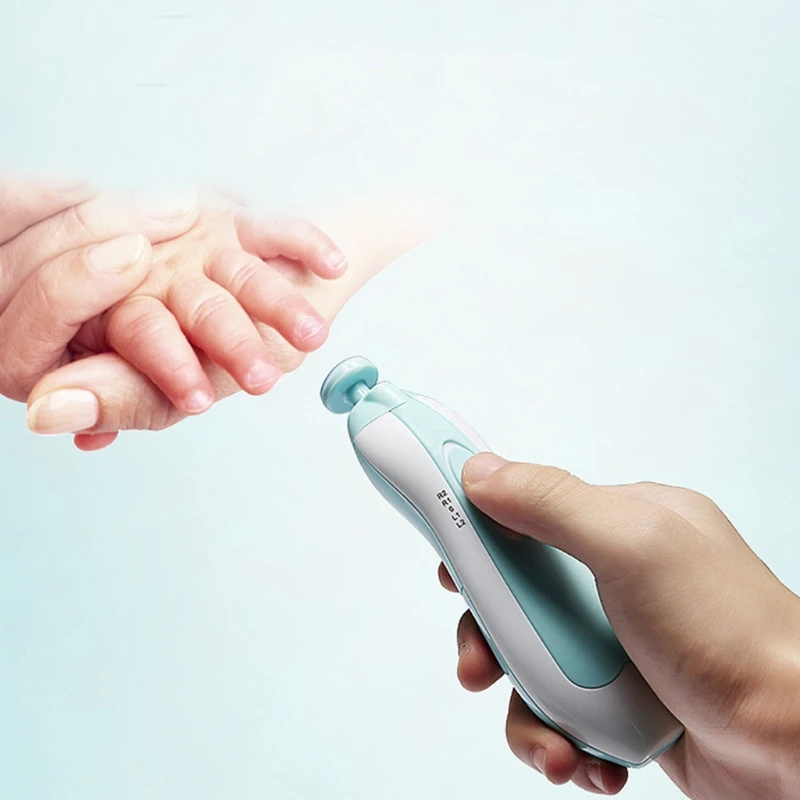  Baby Nail Electric Trimmer Kids Infant Manicure Pedicure Clipper Cutter Scissors