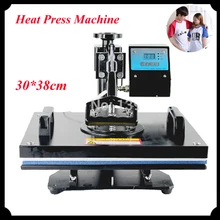 1pc 30*38cm T-shirt Swing Away Heat Press Machine/ Shaking Head Heat Transfer Sublimation Machine