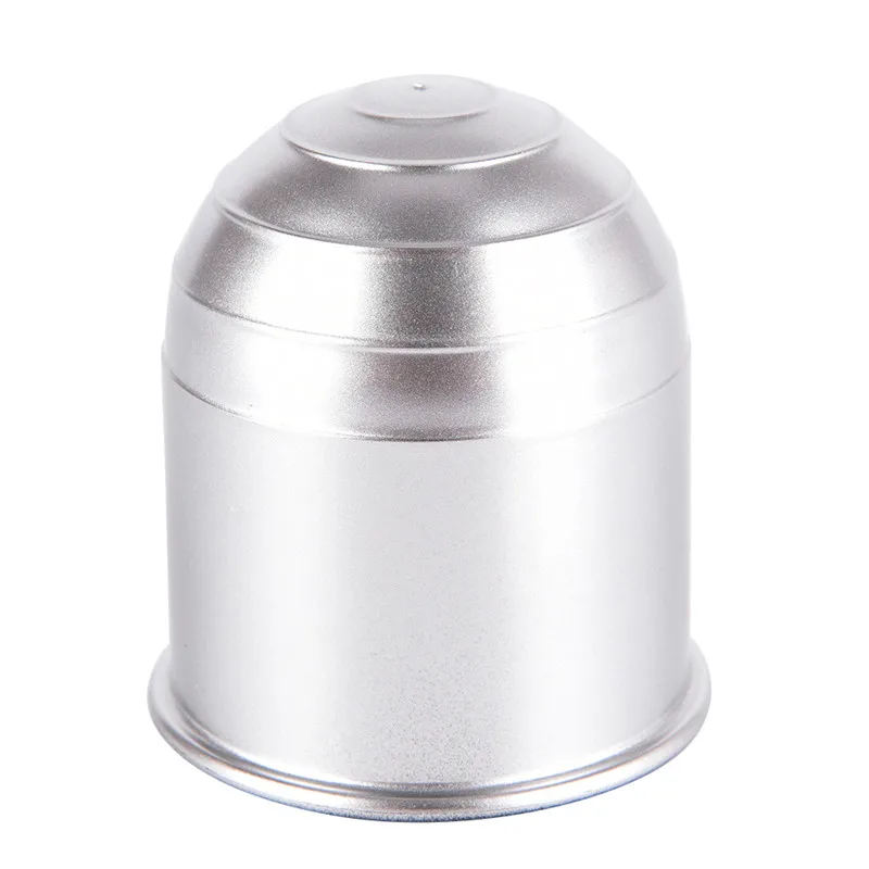 1 قطعة شريط الكرة قطرها 50 ملليمتر كروم البلاستيك شفة السحب towball عقبة سحب غطاء سيارة غطاء حماية