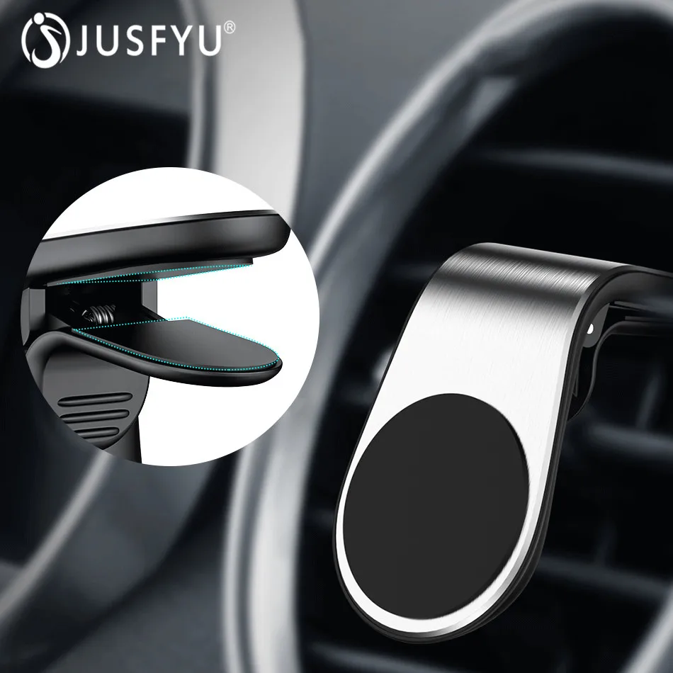 

Car Phone Holder For Phone In Car Air Vent Mount Stand Magnetic Mobile Phone Holder Universal Magnet GPS Smartphone Cell Support