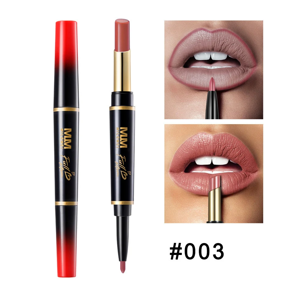 Двухсторонний 16 цветов карандаш для губ+ Губная Помада водостойкий стойкий карандаш для губ Maquillajes Para Mujer Femme Longue TSLM1