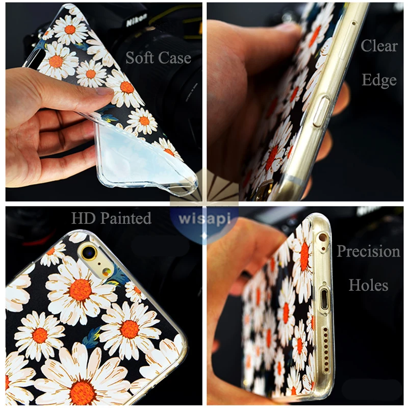 Untuk Huawei P8/P8 P9 Lite Plus G9 Shell Kehormatan 5C 7 7I Kembali Cover Mate 7 8 Ponsel Aneh Husky Desain Dicat