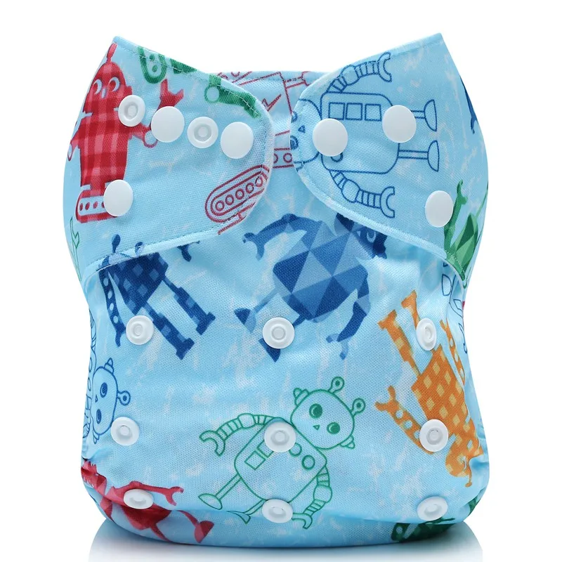 [Mumsbest] Новое поступление ткань многоразовый, стираемый подгузник детские подгузники детские чехлы размер регулируемые подгузники с карманами - Цвет: Y25