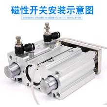 air Cylinder MGPM40-75Z MGPM40-100Z Thin cylinder with rod Three axis three bar Pneumatic components MGPL40-75Z MGPL40-100Z AFR air Cylinder MGPM40-75Z MGPM40-100Z Thin cylinder with rod Three axis three bar Pneumatic components MGPL40-75Z MGPL40-100Z AFR