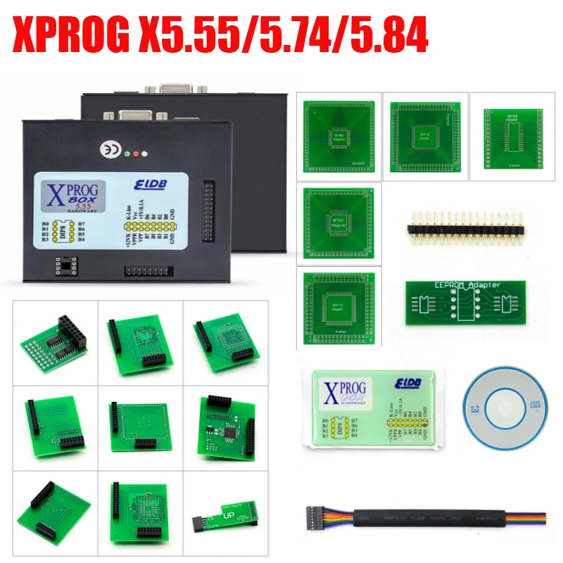 Лучшая XPROG-M 5,74 X Prog M Box V5.55 V5.84 Авто ECU чип Тюнинг программист Xprog-m 5,84 Xprog 5,55 V5.72 Xprog-M V5.72