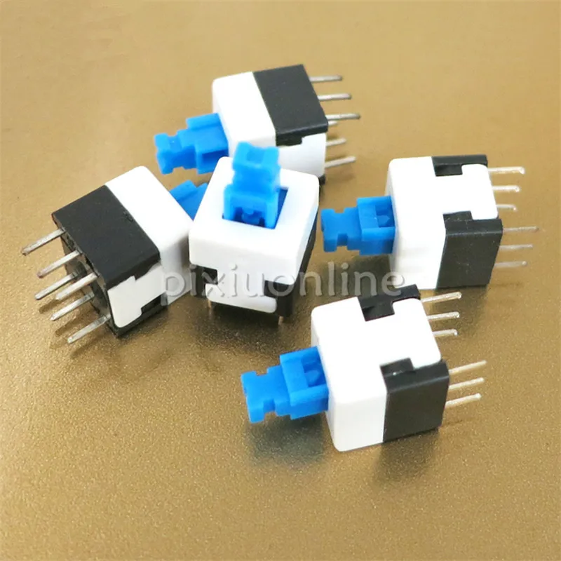 

5pcs/lot J273 Micro Self-locking Push Button Switch DIY Circuit Toy Making Parts PCB Used Free Shipping Russia