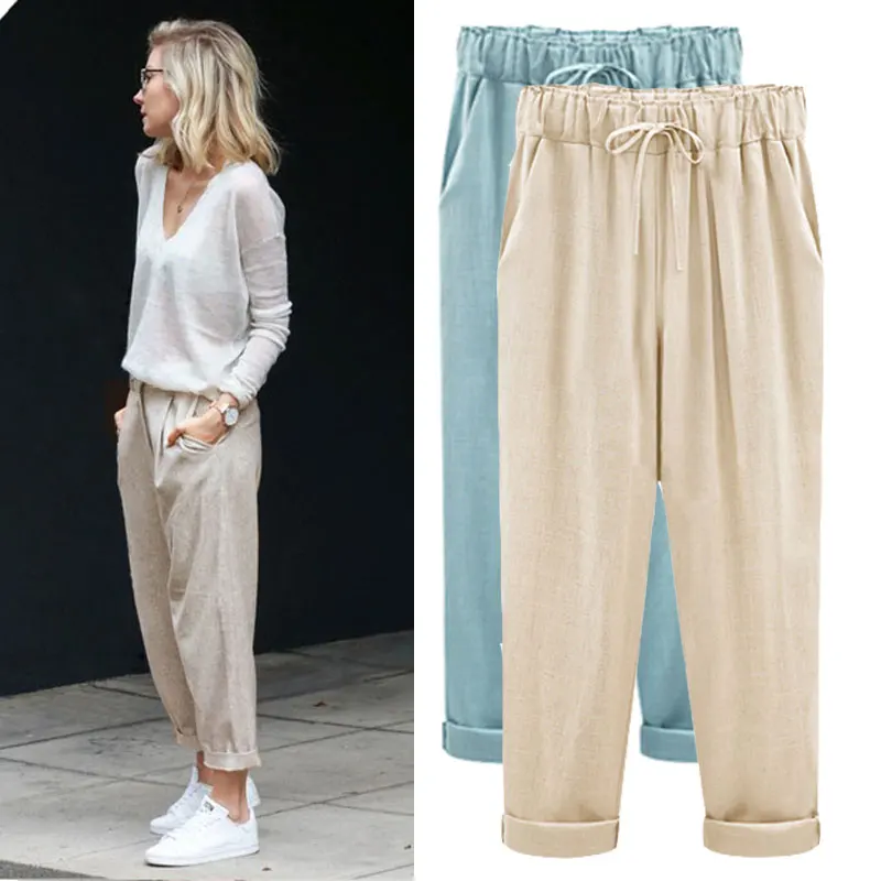 Брюки женские шаровары женские Брюки moda mujer брюки с высокой талией pantalones mujer cintura alta twotwinstyle леггинсы
