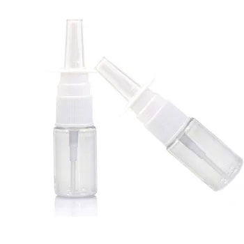 

HOTSALE 10ml PET Empty Nasal Sprayer Bottle with 18/410 Nasal Sprayer Atomizers Good Quality 100pcs/lot