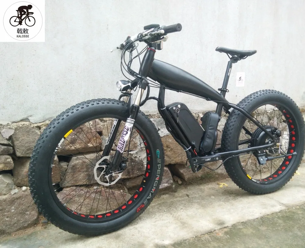 Sale Kalosse Ebike 26*4.0 tires Beach bicycle electric snow bike 48V 1000W electric mountain bike 30 speed Microshift 0 Sale Kalosse Ebike 26*4.0 tires Beach bicycle electric snow bike 48V 1000W electric mountain bike 30 speed Microshift 0