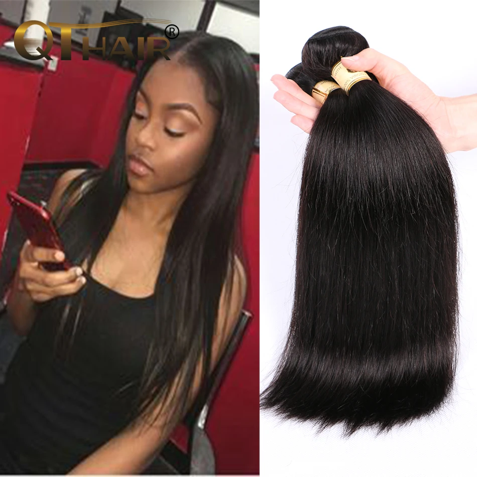 

Malaysian Virgin Hair Straight 4 Bundles Human Hair Weave Unprocessed Malaysian Hair Weave Bundles 7A Malaysian Straight Hair