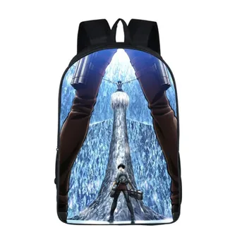 

Anime Attack On Titan Bag Eren Backpacks For Teenagers Children School Bags Cartoon Shoulder Bag Boys Girls School Mochilas